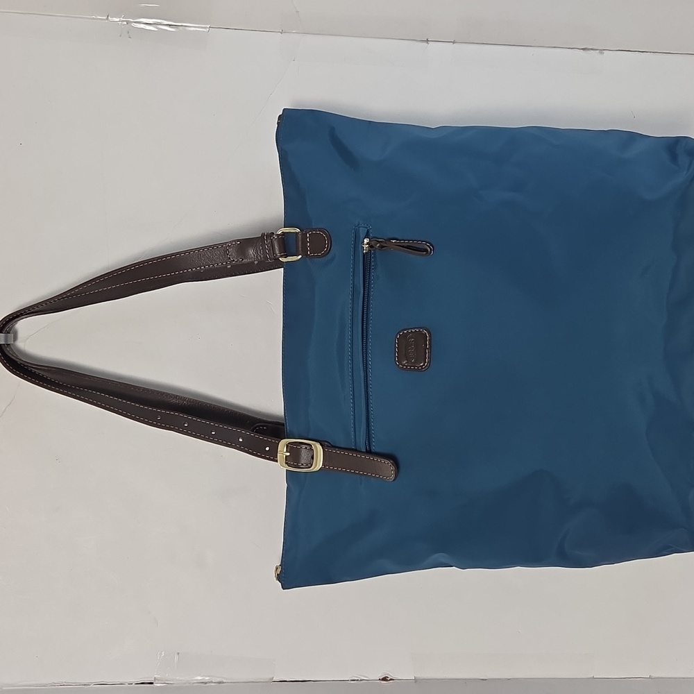 Bric's Teal Tote X Bag Sportina Large with Removable Pouch 3 In 1
